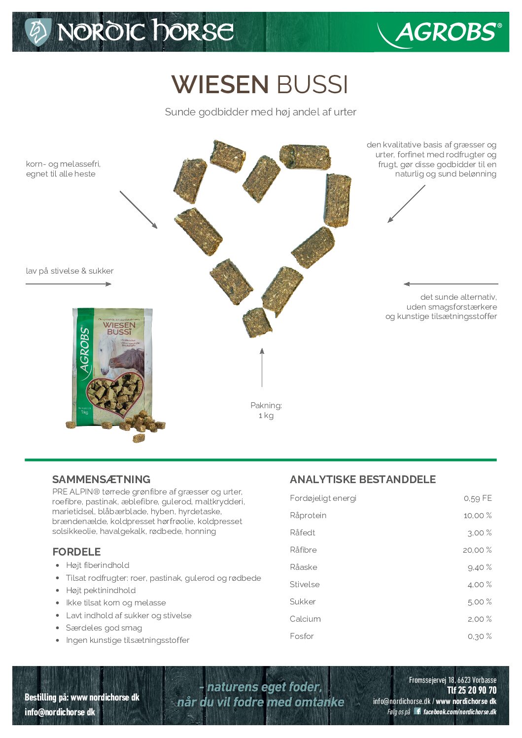 AGROBS WiesenBussi godbidder, 1 kg. - Billede 2