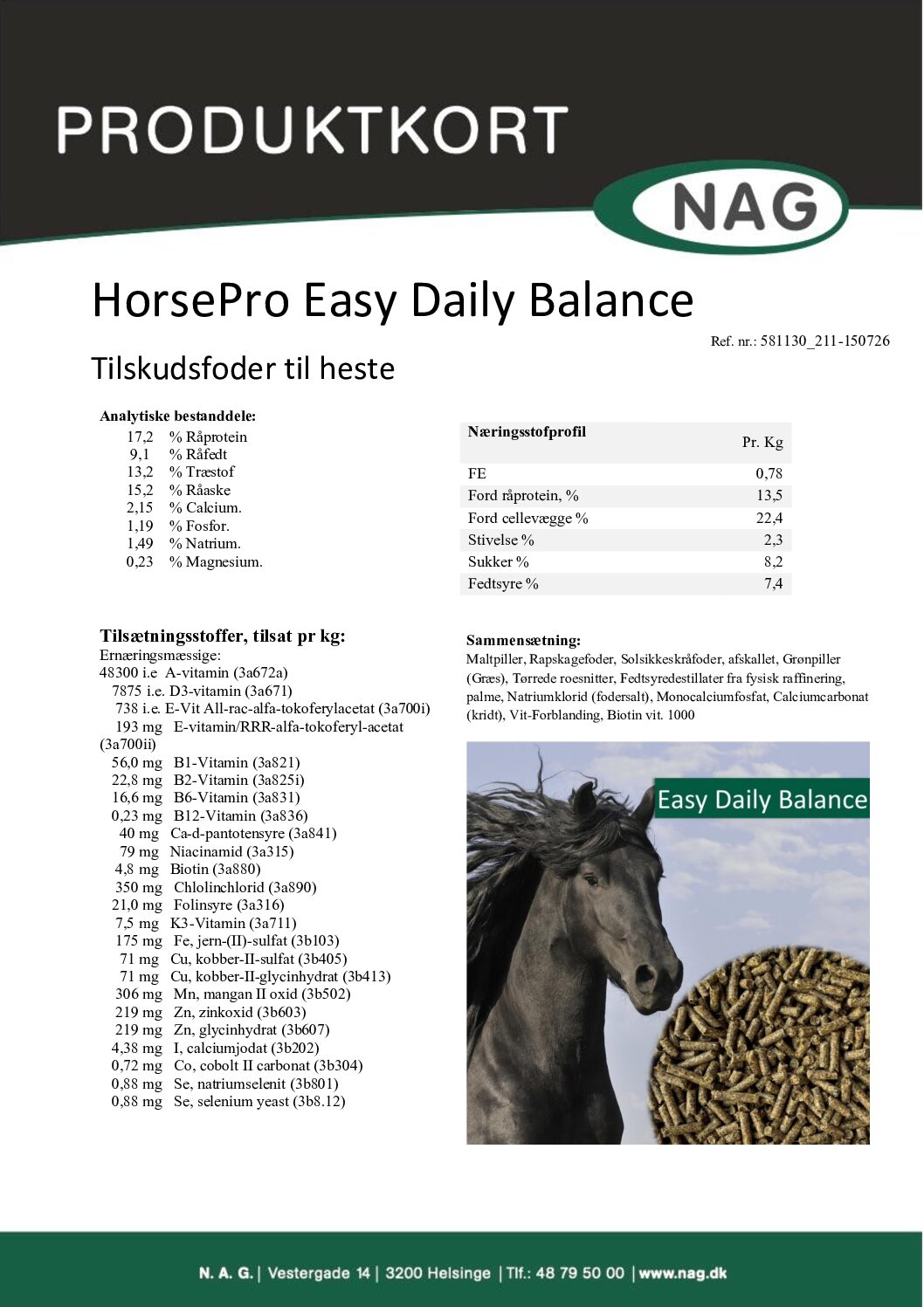 HorsePro Easy Daily Balance 20 kg - Billede 3